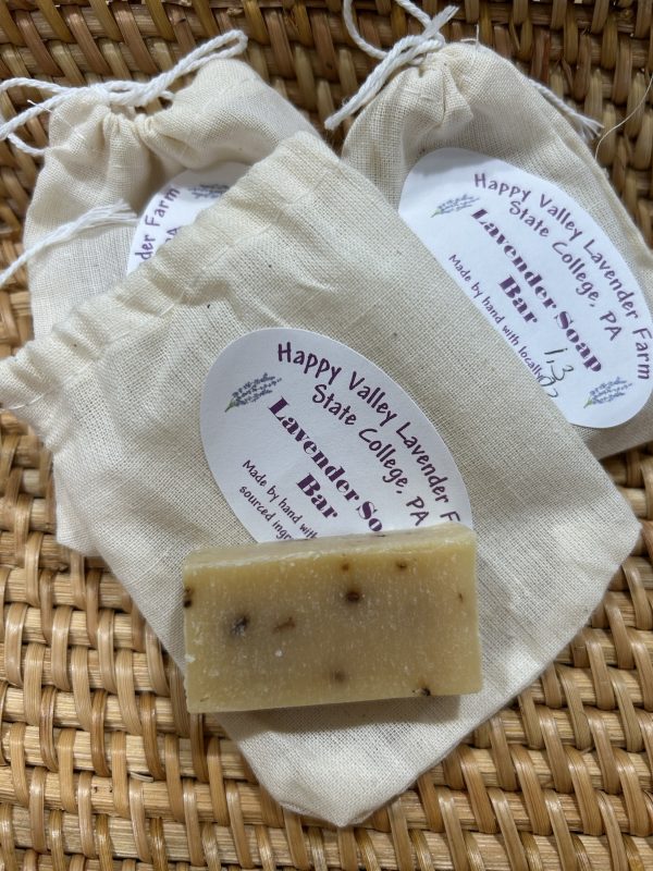 Travel size lavender soap